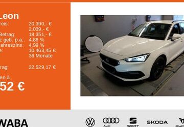 Seat Leon 73.612 km 20.390 &euro; Gersthofen 86368