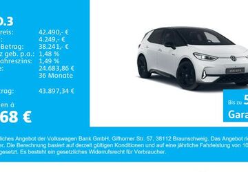 VW ID.3 19.982 km 41.890 &euro; Gersthofen 86368