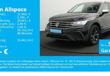 VW Tiguan Allspace 18.700 km 32.990 &euro; Gersthofen 86368
