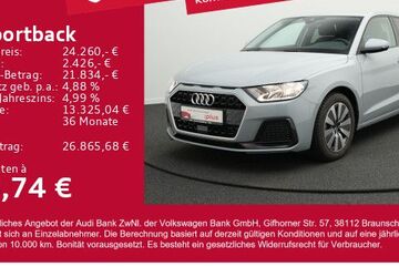 Audi A1 4.302 km 23.680 &euro; Gersthofen 86368