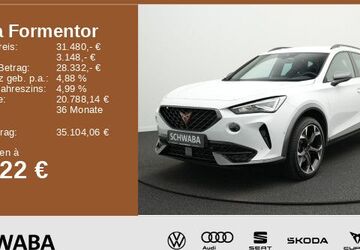 Cupra Formentor 35.732 km 29.910 &euro; Gersthofen 86368