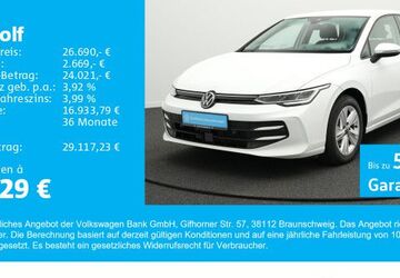 VW Golf 15.300 km 26.290 &euro; Gersthofen 86368