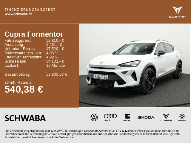 Cupra Formentor 7.502 km 52.810 &euro; Gersthofen 86368