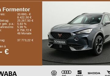 Cupra Formentor 14.200 km 33.690 &euro; Gersthofen 86368