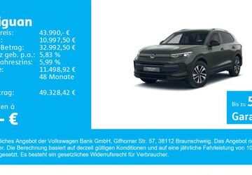 VW Tiguan 9.000 km 43.990 &euro; Gersthofen 86368