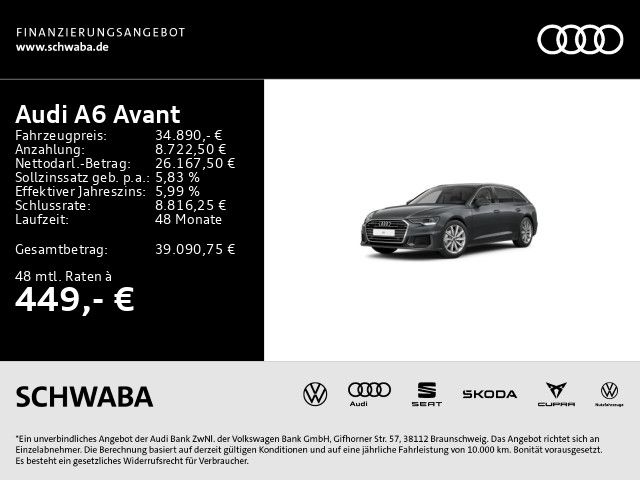 Audi A6 63.200 km 34.380 &euro; Gersthofen 86368