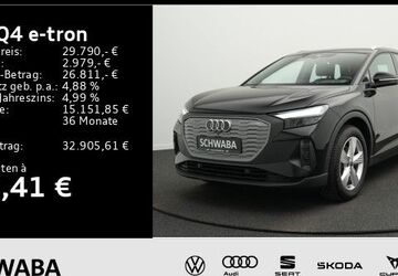 Audi Q4 e-tron 10.159 km 28.280 &euro; Gersthofen 86368