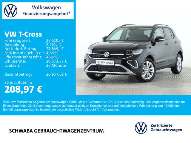 VW T-Cross 4.512 km 27.610 &euro; Gersthofen 86368