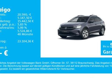 VW Taigo 11.100 km 20.590 &euro; Gersthofen 86368
