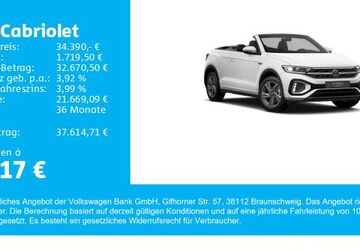 VW T-Roc 14.900 km 33.890 &euro; Gersthofen 86368