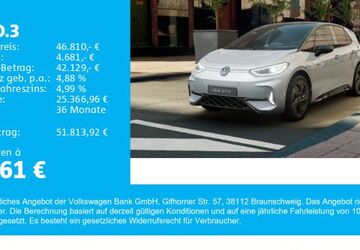 VW ID.3 14.001 km 45.910 &euro; Gersthofen 86368