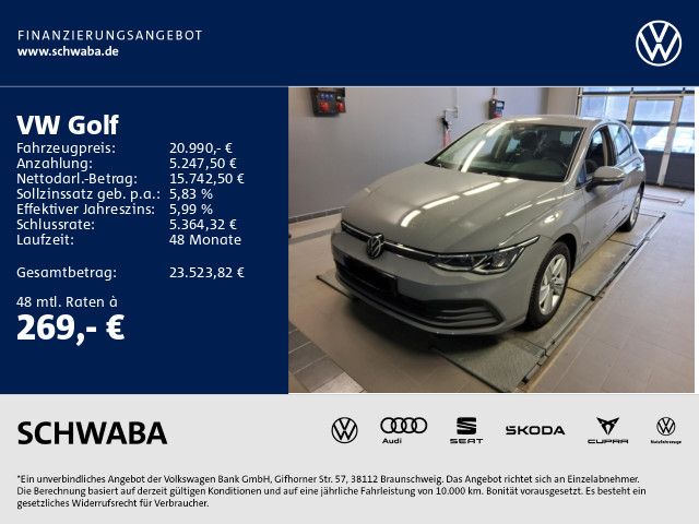 VW Golf 41.200 km 20.590 &euro; Gersthofen 86368