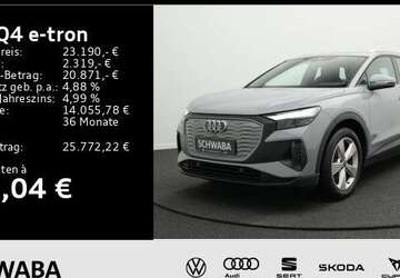 Audi Q4 e-tron 54.853 km 22.690 &euro; Gersthofen 86368