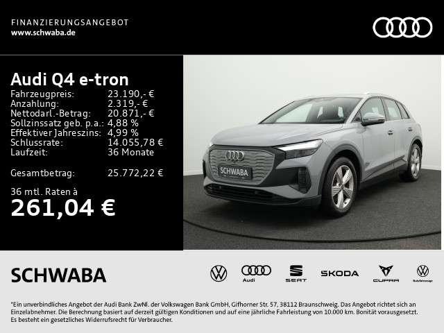 Audi Q4 e-tron 54.853 km 22.690 &euro; Gersthofen 86368