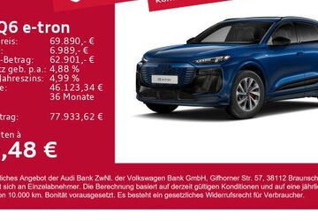 Audi Q6 e-tron 3.600 km 69.890 &euro; Gersthofen 86368
