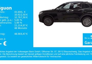 VW Tiguan 5.295 km 43.690 &euro; Gersthofen 86368