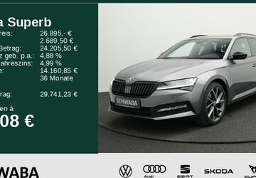 Skoda Superb 74.100 km 26.895 &euro; Gersthofen 86368