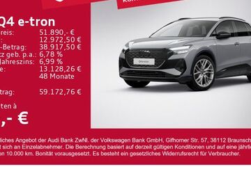 Audi Q4 e-tron 6.401 km 51.890 &euro; Gersthofen 86368