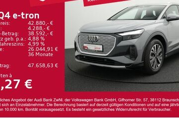 Audi Q4 e-tron 8.100 km 41.770 &euro; Gersthofen 86368