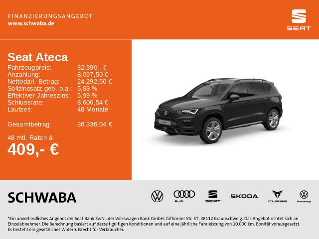 Seat Ateca 6.200 km 32.390 &euro; Gersthofen 86368